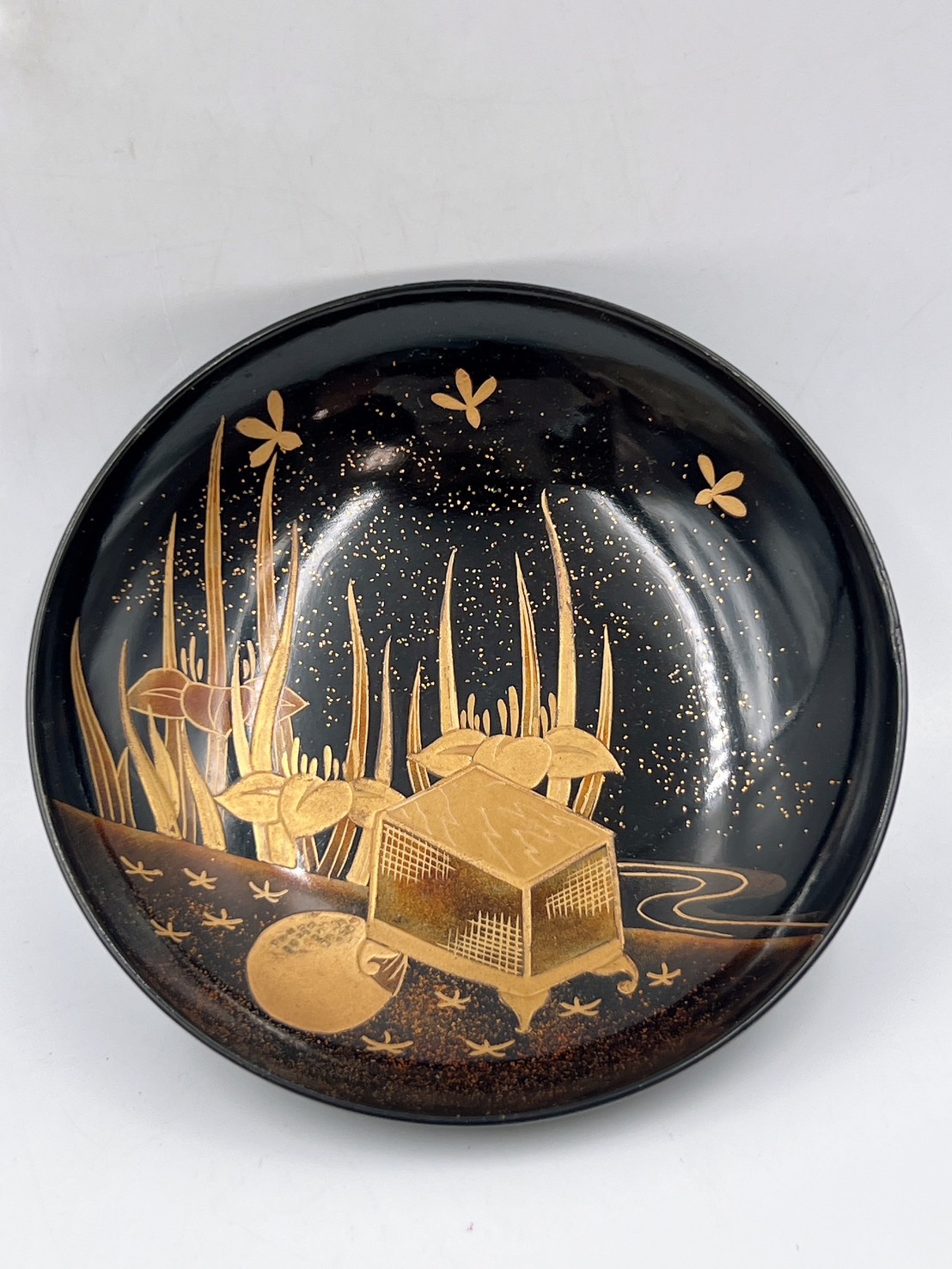 輪島塗　明治　蒔絵